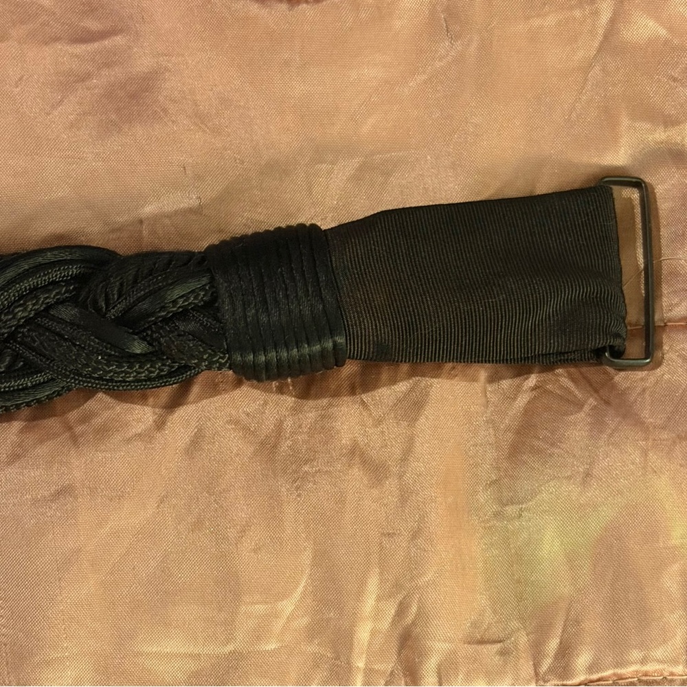 VINTAGE Carolyn Tanne Braided Belt - Picture 3 of 6